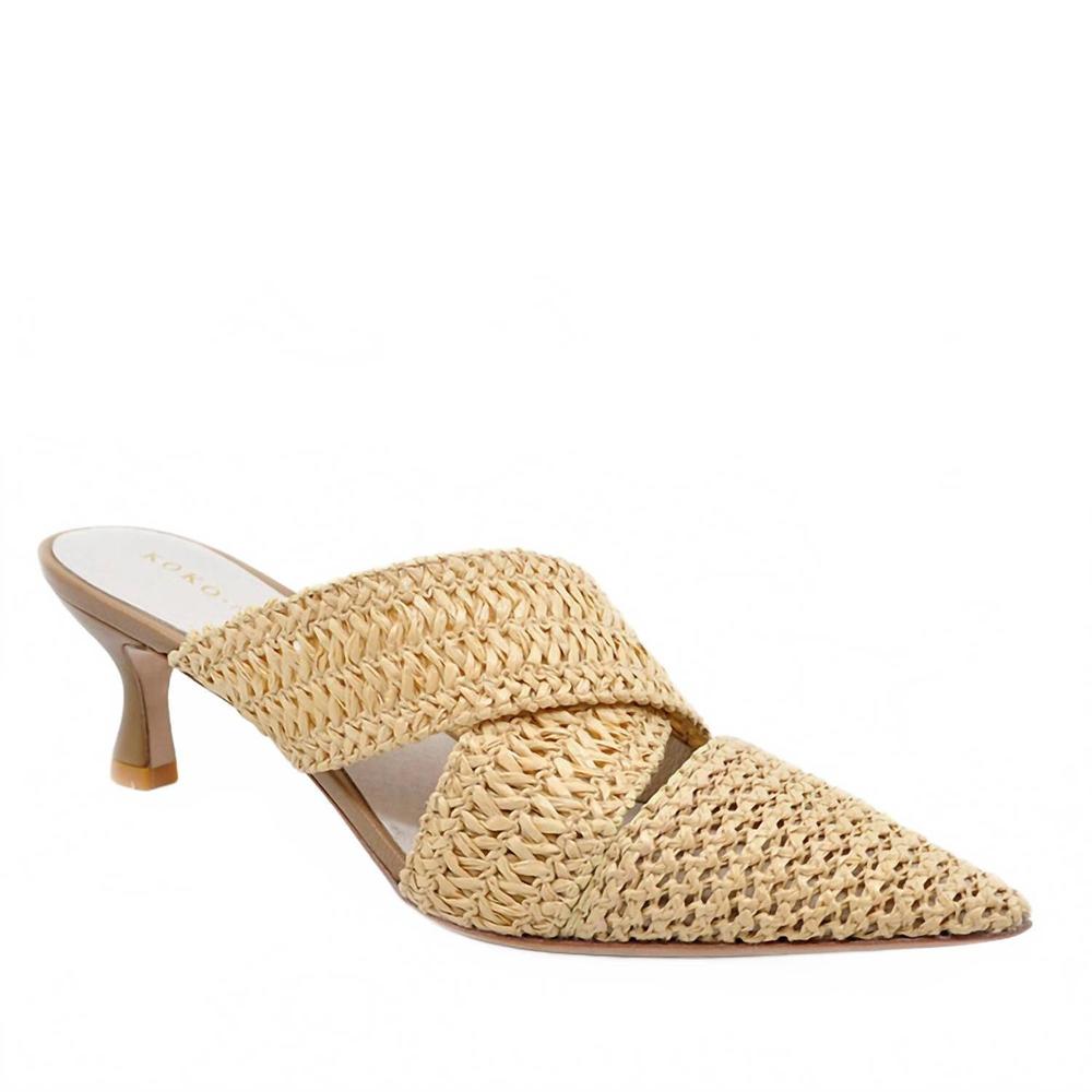 NEW KOKO + PALENKI women's teslee slip-on in beige
